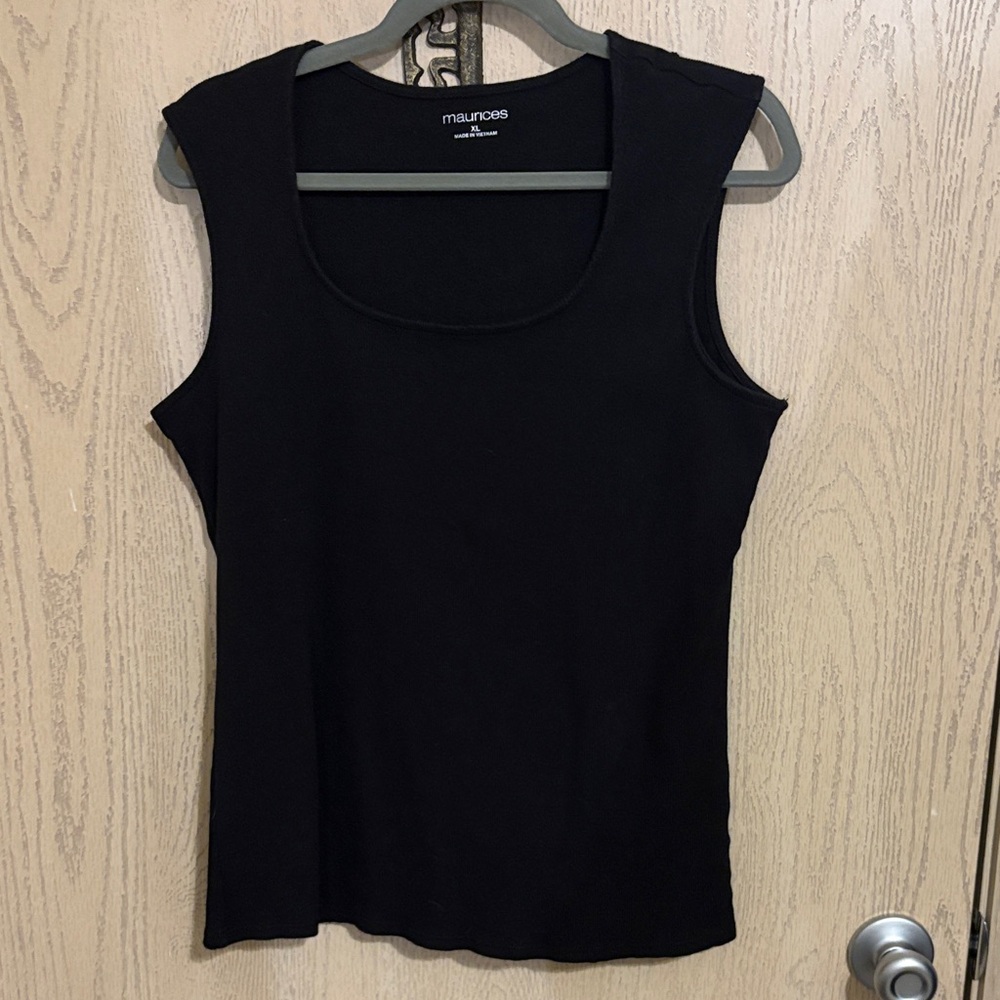 Maurices Classic Black Sleeveless Top